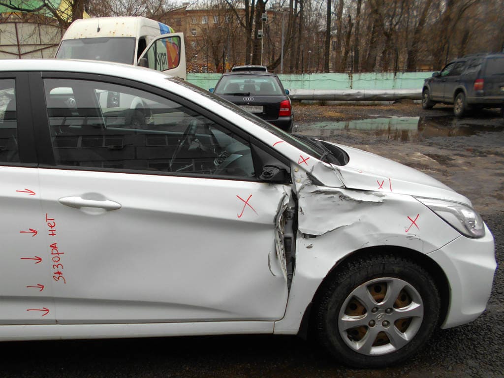 Восстановление геометрии кузова Hyundai 🚗 Хендай | Алмас